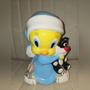 Vintage Gibson Warner Bros Tweety Bird Looney Tunes Cookie Jar